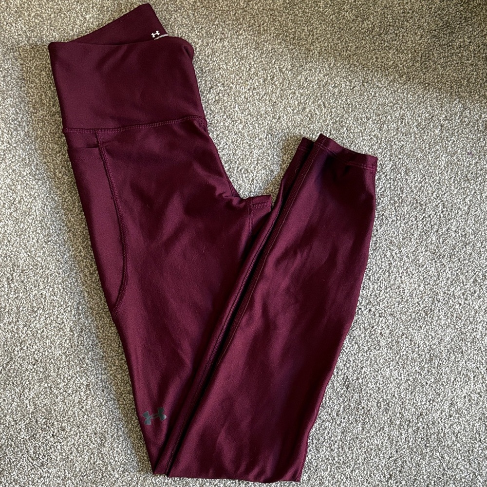 Under Armour Maroon Leggings